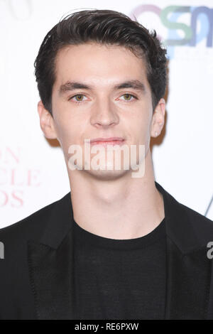 London, Großbritannien. Jan, 2019 20. Fionn Whitehead ankommen für den London Critics' Circle Film Awards 2019 im Mayfair Hotel, London. Bild: Steve Vas/Featureflash Credit: Paul Smith/Alamy leben Nachrichten Stockfoto