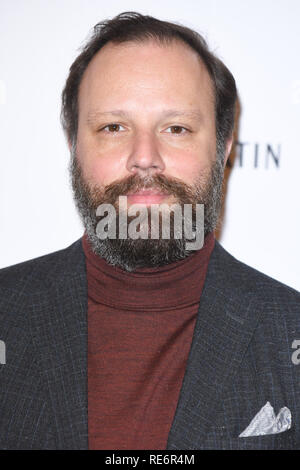 London, Großbritannien. Jan, 2019 20. Yorgos Lanthimos ankommen für den London Critics' Circle Film Awards 2019 im Mayfair Hotel, London. Bild: Steve Vas/Featureflash Credit: Paul Smith/Alamy leben Nachrichten Stockfoto