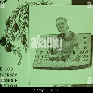 . Preiselbeeren;: die nationalen cranberry Magazin. Preiselbeeren. • Tf-Hfl 0 HAL" fclz ANBERRYM 4/w. APE COD JUDE JERSEY WISCONSIN OREGON WASHINGTON Februar 19 3 7 20 C. Bitte beachten Sie, dass diese Bilder sind von der gescannten Seite Bilder, die digital für die Lesbarkeit verbessert haben mögen - Färbung und Aussehen dieser Abbildungen können nicht perfekt dem Original ähneln. extrahiert. Portland, CT [etc. ]: Taylor Pub. Co [etc. ] Stockfoto