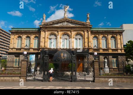 Costa Rica, San Jose, Nationaltheater von Costa Rica Stockfoto