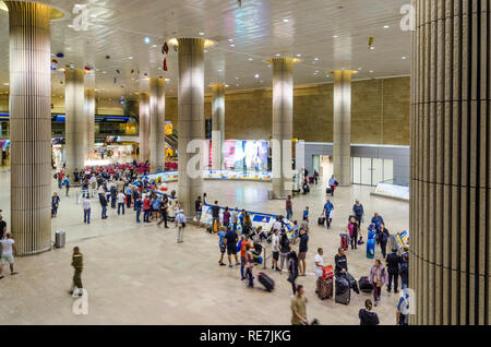 Tel Aviv Flughafen (Ben Gurion), Israel Stockfoto