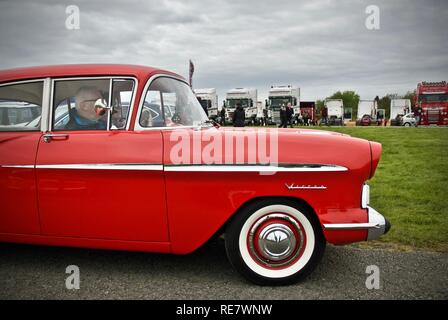 Ein Vauxhall Victor an der Anglesey Oldtimer Rallye, Anglesey, North Wales, UK, Mai 2015 Stockfoto