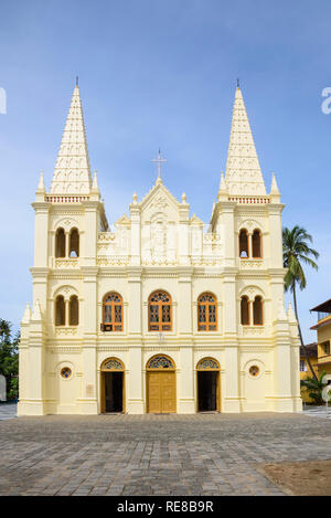 Santa Cruz Cathedral Basilica, Fort Cochin, Kochi, Kerala, Indien Stockfoto