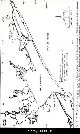 . Kooperative Golf von Mexiko Mündungs- bestand und Studie, Texas: Bereich Beschreibung / Richard A. Diener. Ästuare Texas. 59. Bitte beachten Sie, dass diese Bilder sind von der gescannten Seite Bilder, die digital für die Lesbarkeit verbessert haben mögen - Färbung und Aussehen dieser Abbildungen können nicht perfekt dem Original ähneln. extrahiert. Diener, Richard ein; in den Vereinigten Staaten. National Marine Fischerei Service. Seattle, WA: US Abt. des Handels, der nationalen ozeanischen und atmosphärischen Leitung, National Marine Fischerei Service; Washington, D.C.: für Verkauf durch die Betriebsleiter der Docu Stockfoto