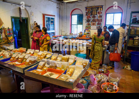 Spice Market, Cochin Kochi, Kerala, Indien Stockfoto