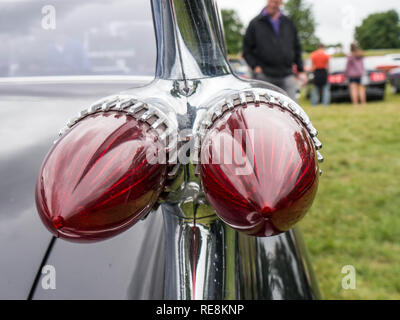 American Car Beleuchtung hinten Stockfoto