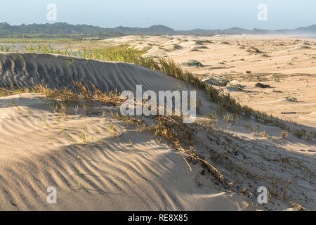 Schönen Sanddünen in St. Lucia in Südafrika Stockfoto