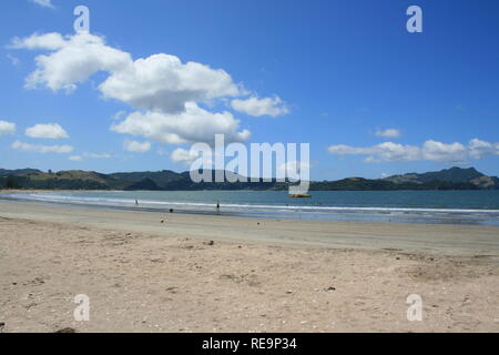 Whtianga Beach Neuseeland Stockfoto