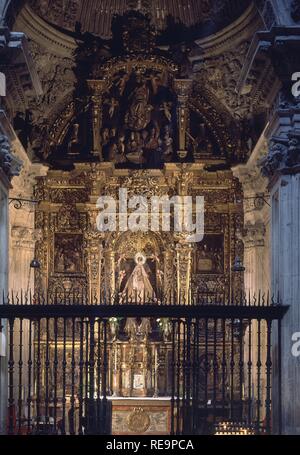 CAPILLA DE LA ASUNCION. Lage: CATEDRAL DE SAN SALVADOR - Interieur. Oviedo. Asturien. Spanien. Stockfoto