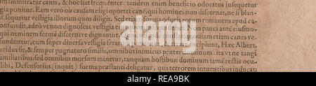 . Conradi Gesneri medici Tigurini Historiae animalium liber Primus de quadrupedibus viuiparis: Opus philosophis, Medici, grammaticis, philologis, poeÌtis, &Amp; Omnibus rerum linguarumqÌue variarum studiosis, vtilissimum simul iucundissimumqÌue futurum. Pre-Linnean arbeitet; Zoologie. 26 o E, upoUs niioAiieeds, erat, appellauitXarxisiamnomineAugeas, ciuiilongaconruetud&lt; nctÂ" cibornmn - lcctbdsallcaas, &Amp; blanditijs, diligebatdominum, vtpra; clareolkndit, cumalic] uanao aramataquxdamEupoiiaisdominiruirurrjperttrrumnonlatuitcanemfuraxreruusJsita mordicus aeincurritinhuncaireptorera cruaJli 6, 4; coraprelicnde Stockfoto