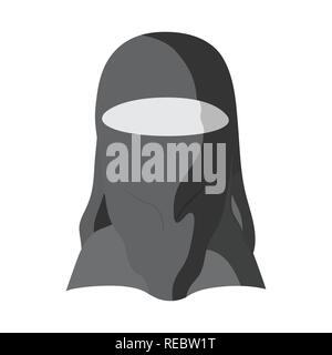 Arabische, Frau, Burka, Tradition, Kleidung, Gesicht, Pakistan, Halstuch, lady, Schal, Nation, Rasse, Identität, Benutzer, Avatar, Charakter, Nachahmer, Bewohner, Person, Kultur, Set, Vector, Icon, Illustration, isoliert, Sammlung, Design, Element-, Grafik-, Zeichen-, Mono-, Grau-, Vektor, Vektoren, Stock Vektor