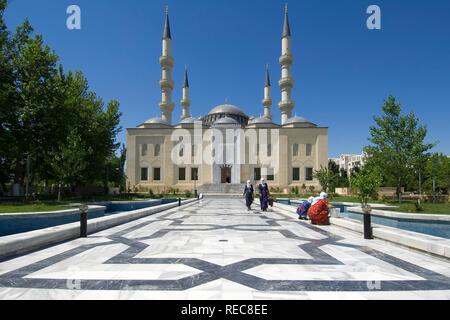 Ertogrul Gazi Moschee, Ashgabat, Turkmenistan Stockfoto