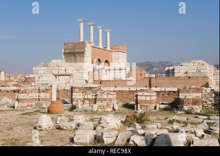 Basilika Saint-John, Selçuk, Ephesus, Türkei Stockfoto