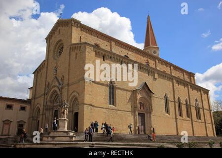 Dom von Arezzo, Toskana, Italien, Europa Stockfoto