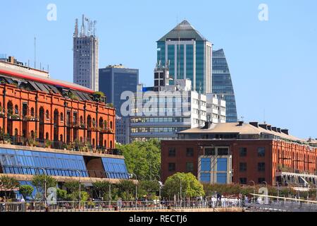 Puerto Madero Bezirk, Buenos Aires, Argentinien, Südamerika Stockfoto