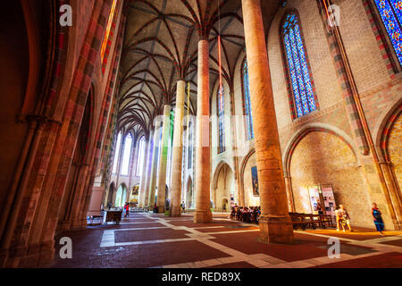 TOULOUSE, Frankreich, 20. SEPTEMBER 2018: Kirche der Jakobiner ist eine römisch-katholische Kirche in Toulouse, Frankreich Stockfoto