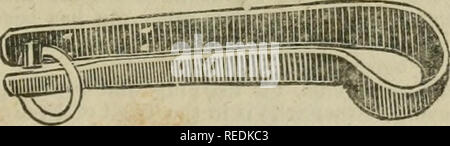 . Die komplette Bauern und ländlichen Wirtschaftswissenschaftler: Mit einem compendious Inbegriff der wichtigsten Zweige der Landwirtschaft und der ländlichen Wirtschaft. Die Landwirtschaft. Ox Gabeln. Viele Verbesserungen in diesem Artikel gemacht wurde, und sogar in den Bögen und Tasten. Messing und Zusammensetzung Kugeln. Diese Kugeln sind nicht nur dekorative, aber sie sind sehr nützlich bei der Prävention das Tier von anspannen, oder in anderer Hinsicht kompromisslos und problematisch sind. Sie haben in einer sehr allgemeinen Gebrauch gewesen, und viel zu das Aussehen des Tieres hinzufügen.. Die Patent pomroy Feder Heften, für die Sicherung von Pferden. Die Verbesserung in diesen Heften, ist Stockfoto