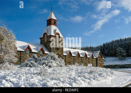 Die Home Farm Guisachan im Glen Affric Schottland Stockfoto