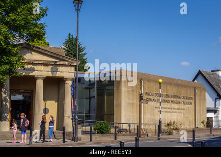 Römische Legionär Museum Caerleon Newport Gwent Wales Stockfoto