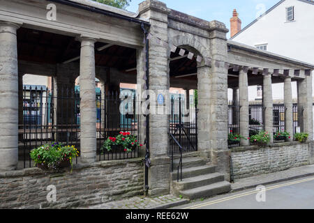 Buttermarkt Hay-on-Wye Powys Brecon Beacons National Park Wales Stockfoto