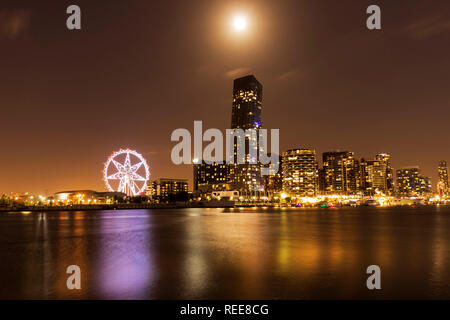 Docklands Melbourne City Stockfoto