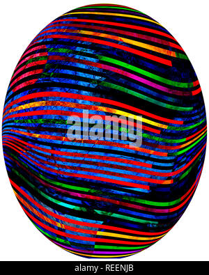 Digitale Kunst: Nur zwischen den Zeilen Stockfoto