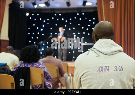 Salem International Christliches Zentrum, Kirche starten, Edinburgh, April 2017 Stockfoto