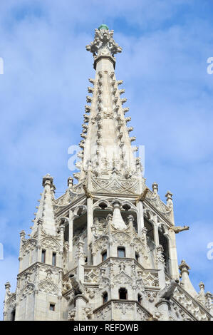 Matthias Kirche ist eine katholische Kirche in Budapest, Ungarn, liegt. Mátyás templom - Stockfoto