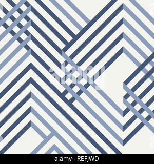 Abstrakte geometrische blau Muster, Vector EPS 10. Stock Vektor