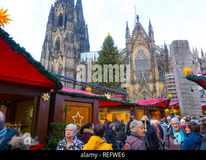 Cologne Christmasmarket Stockfoto