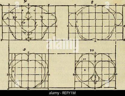 . Varia commensuracion para la Escultura y Arquitectura. Anteil (Kunst); geometrische Zeichnung; Anatomie, Künstlerische; Tiere; Architektur. 12® n f-s'"------- r^14 --¡T J 1 ^íh< 8 t 4^. Bitte beachten Sie, dass diese Bilder sind von der gescannten Seite Bilder, die digital für die Lesbarkeit verbessert haben mögen - Färbung und Aussehen dieser Abbildungen können nicht perfekt dem Original ähneln. extrahiert. Arfe y Villafañe, Juan de, 1535-1603; Veigy-foncenex, Pedro, d. 1735; Escribano, Miguel. Madrid: En la Imprenta de Angosta Miguél Escribano, Calle de San Bernardo Stockfoto