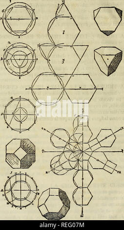 . Varia commensuracion para la Escultura y Arquitectura. Anteil (Kunst); geometrische Zeichnung; Anatomie, Künstlerische; Tiere; Architektur. 3^ LIBRO PRIMERO>. ^ qui. Bitte beachten Sie, dass diese Bilder sind von der gescannten Seite Bilder, die digital für die Lesbarkeit verbessert haben mögen - Färbung und Aussehen dieser Abbildungen können nicht perfekt dem Original ähneln. extrahiert. Arfe y Villafañe, Juan de, 1535-1603; Veigy-foncenex, Pedro, d. 1735; Escribano, Miguel. Madrid: En la Imprenta de Angosta Miguél Escribano, Calle de San Bernardo Stockfoto