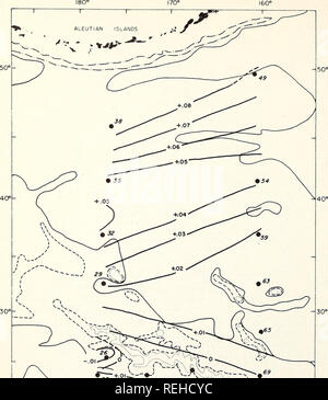 . Gesammelte Reprints, Essa Institut für Ozeanographie. Ozeanographie Zeitschriften.. ^ '11^?^^^^^^^. Bitte beachten Sie, dass diese Bilder sind von der gescannten Seite Bilder, die digital für die Lesbarkeit verbessert haben mögen - Färbung und Aussehen dieser Abbildungen können nicht perfekt dem Original ähneln. extrahiert. Institut für Ozeanographie; Atlantic Oceanographic Labors (U. S.); Pazifik ozeanographische Laboratorien; in den Vereinigten Staaten. Environmental Science Services Administration. Research Laboratories. Washington, D.C.: US Abt. für Handel, Environmental Science Services Administratio Stockfoto
