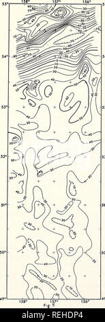 . Gesammelte Reprints, Essa Institut für Ozeanographie. Ozeanographie Zeitschriften.. 232. 55°17, o 158°157°156° 54°50' 53°52°48°47°50°49°45°49°. Bitte beachten Sie, dass diese Bilder sind von der gescannten Seite Bilder, die digital für die Lesbarkeit verbessert haben mögen - Färbung und Aussehen dieser Abbildungen können nicht perfekt dem Original ähneln. extrahiert. Institut für Ozeanographie; Atlantic Oceanographic Labors (U. S.); Pazifik ozeanographische Laboratorien; in den Vereinigten Staaten. Environmental Science Services Administration. Research Laboratories. Washington, D.C.: US Dept. o Stockfoto
