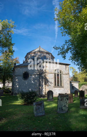 St. Martins Kirche im Stoney Middleton in Derbyshire, England. Stockfoto