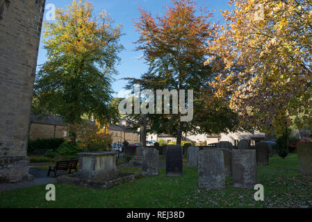 St. Martins Kirche im Stoney Middleton in Derbyshire, England. Stockfoto