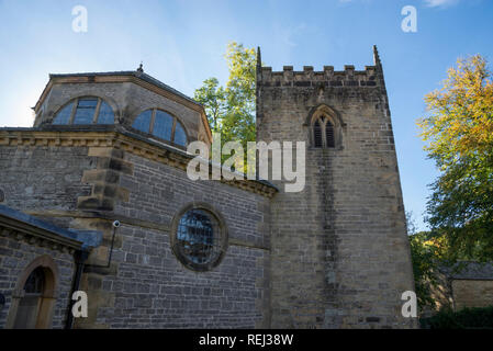 St. Martins Kirche im Stoney Middleton in Derbyshire, England. Stockfoto