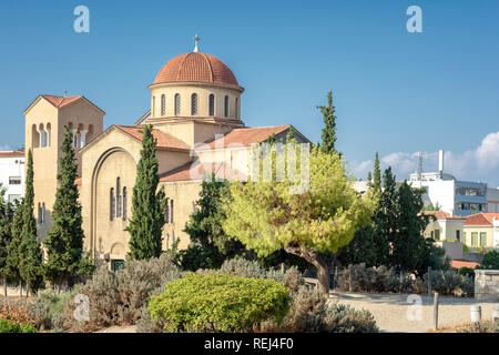 Aussenansicht Agia Triada Kirche bei Kerameikos, Athen, Griechenland. Stockfoto