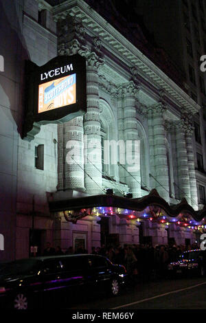 New York, NY - 31. Oktober: (Außen) an der "die Scottsboro Boys' Broadway Opening Night am Lyceum Theatre am Sonntag, Oktober 31, 2010 in New York, N Stockfoto