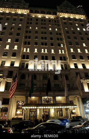 New York, NEW YORK - November 01: (Außen) an der New Yorker Wahrzeichen Conservancy 25 lebendige Wahrzeichen Feier am Plaza Hotel am Donnerstag, Novembe Stockfoto