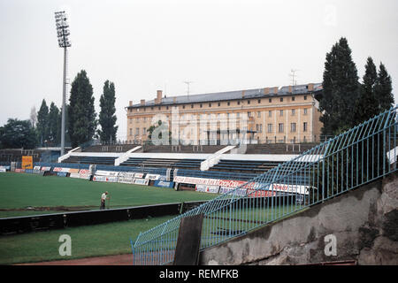 Allgemeine Ansicht der MTK Budapest FC Football Ground, Hidegkuti Nandor Stadion, Budapest, Ungarn, dargestellt am 1. September 1996 Stockfoto