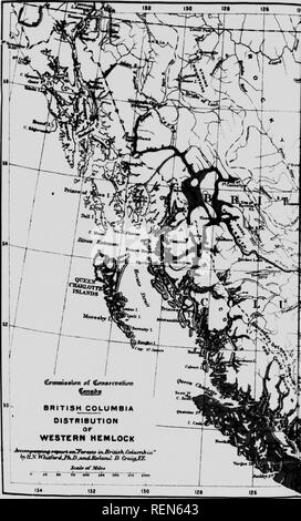 . Wälder von British Columbia [microform]. Die Wälder und die Forstwirtschaft; Forêts. . Bitte beachten Sie, dass diese Bilder sind von der gescannten Seite Bilder, die digital für die Lesbarkeit verbessert haben mögen - Färbung und Aussehen dieser Abbildungen können nicht perfekt dem Original ähneln. extrahiert. Whitford, Harry Nichols; Leavitt, Clyde; Craig, Roland D., b. 1879; Kanada. Kommission der Erhaltung; Kanada. Kommission der Erhaltung. Ausschusses für Wälder. Ottawa: die Kommission der Erhaltung Stockfoto