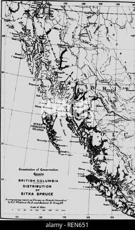 . Wälder von British Columbia [microform]. Die Wälder und die Forstwirtschaft; Forêts. . Bitte beachten Sie, dass diese Bilder sind von der gescannten Seite Bilder, die digital für die Lesbarkeit verbessert haben mögen - Färbung und Aussehen dieser Abbildungen können nicht perfekt dem Original ähneln. extrahiert. Whitford, Harry Nichols; Leavitt, Clyde; Craig, Roland D., b. 1879; Kanada. Kommission der Erhaltung; Kanada. Kommission der Erhaltung. Ausschusses für Wälder. Ottawa: die Kommission der Erhaltung Stockfoto