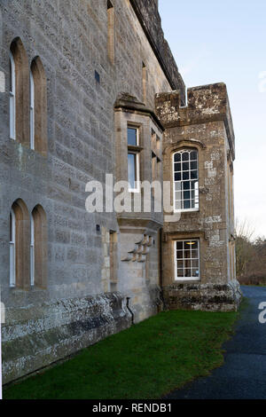 Kielder Castle in Northumberland, England. Das 18. Jahrhundert Schloss steht innerhalb der größten England Wald. Stockfoto