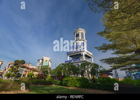 Muar Johore ist als die Stadt der Maharani in Johor Baharu entfernt bekannt. Stockfoto