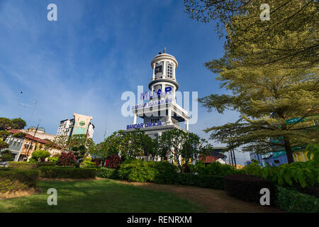 Muar Johore ist als die Stadt der Maharani in Johor Baharu entfernt bekannt. Stockfoto
