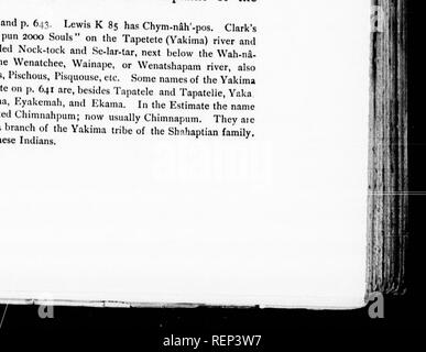 . Geschichte der Expedition unter dem Kommando von Lewis und Clark, zu den Quellen des Missouri River, von dort über die Rocky Mountains und die Columbia River bis zum Pazifischen Ozean [microform]: In den Jahren 1804-5-6 im Auftrag der Regierung der Vereinigten Staaten durchgeführt werden. Lewis und Clark Expedition; Lewis und Clark Expedition; Botanik; Zoologie; Botanique; Zoologie; Indianer Nordamerikas; Indiens d'AmÃ©rique. KUTICS THKKAI 'AI' ich 'I. IKI) zu WAI. LAWALLAS. 973 Die Chimnapoos, "down Diese tvcnin^r und seine Leute in einem Tanz für unsere Unterhaltung melden Sie kommen. Wir forderten vergeblich, dass s Stockfoto