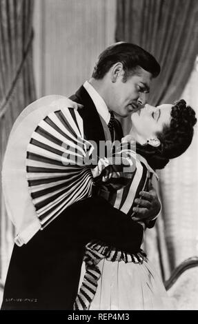 Mit dem Wind Jahr: 1939 - USA Regie: Victor Fleming Clark Gable Vivien Leigh gegangen Stockfoto