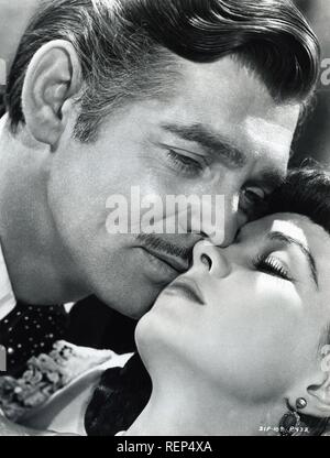 Gegangen mit dem Windjahr: 1939 USA Regie: Victor Fleming Clark Gable, Vivien Leigh Stockfoto