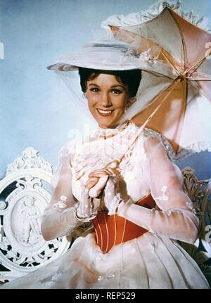 Mary Poppins Jahr: 1964 USA Julie Andrews Regie: Robert Stevenson Stockfoto